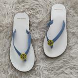 Tory Burch Shoes | Brand New Tory Burch Minnie Flip Flop | Color: Blue | Size: Various