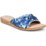 Wildflower Slide Sandals - Blue - SOUL Naturalizer Flats