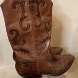 Nine West Shoes | Cowboy Boots | Color: Brown | Size: 7