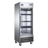 SABA 29 In. W 23 Cu. Ft. Commercial Refrigerator in Stainless Steel in Gray, Size 82.5 H x 29.0 W x 32.25 D in | Wayfair S-23RGG