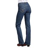 Plus Size Women's Bootcut 5-pocket Jeans by ellos in Stonewash (Size 24)