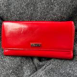 Kate Spade Bags | Kate Spade New Patent Leather Trifold Wallet. | Color: Red | Size: Os