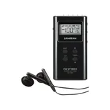 Sangean Pocket Digital Radio, Black