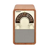 Sangean Am/fm Tabletop Radio (Walnut), Brown