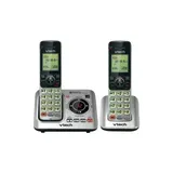Vtech Dect 6.0 Expandable Speakerphone With Caller Id 2 Handset System, Silver