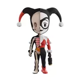 4D Master 4D Xxray Dissected Vinyl Art Figure - Dc Justice League Comics Harley Quinn