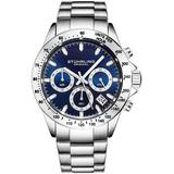 Monaco Blue Dial Watch - Blue - Stuhrling Original Watches