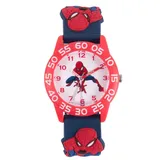 Marvel Spider-Man Kid's Red Plastic Watch, Boy's, Size: Medium, Blue