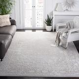 Laurel Foundry Modern Farmhouse® Calidia Oriental Light Gray/Cream Area Rug Polyester/Polypropylene in Brown/Gray/White, Size 72.0 W x 0.31 D in