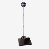 Extendable Extra Wide Scale by North American Health+Wellness in Black Silver