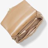 Soho Large Studded Quilted Leather Shoulder Bag - Natural - Michael Kors Shoulder Bags