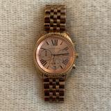 Michael Kors Accessories | Michael Kors Rose Gold Watch | Color: Gold/Pink | Size: Os