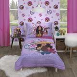 Disney Raya & The Last Dragon Mythic Pop 4 Piece Toddler Bed Set Polyester in Indigo | Wayfair 4688416P