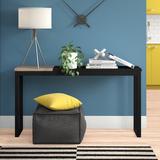 Zipcode Design™ Nelly 56" Wide Console Table Wood/Metal in Black, Size 30.0 H x 56.0 W x 12.0 D in | Wayfair ZPCD2612 39739785
