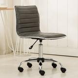 Wrought Studio™ Penkridge Task Chair Upholstered/Metal in Gray, Size 31.0 H x 22.8 W x 23.62 D in | Wayfair 3366A06B1CF8475392862E2B358127DD