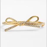 Kate Spade Jewelry | Kate Spade 'Skinny Mini' Bow Bangle | Color: Gold | Size: Os