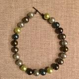 Anthropologie Jewelry | Beautiful Pearl Necklace | Color: Green | Size: Os