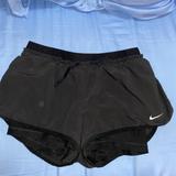 Nike Shorts | Black Nike Athletic Shorts With Built In Spandex | Color: Black | Size: S