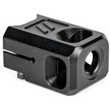 ZEV Technologies PRO Compensator V2 Glock Gen 5 9mm 1/2"-28 Thread Aluminum Black