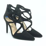 Jessica Simpson Shoes | Jessica Simpson Black Ultra Suede Pointy Toe 7.5 | Color: Black | Size: 7.5