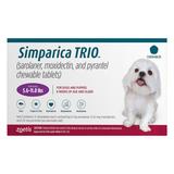 Simparica Trio For Dogs 5.6-11 Lbs (Purple) 6 Chews