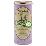 "Heather's Tummy Teas, Organic Peppermint Tea Bags in Canister, 36 Extra Large Tea Bags, Heather's Tummy Care"