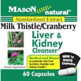 Milk Thistle & Cranberry, 60 Capsules, Mason Natural