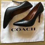 Coach Shoes | Coach Waverly 100 Mm Stiletto Pumps | Color: Black | Size: 7.5