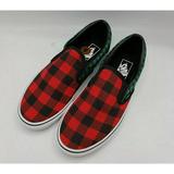 Vans Shoes | Vans Authentic Low-Top Shoes Womens Sneakers | Color: Green/Red | Size: 9.5