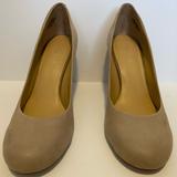 Nine West Shoes | Gorgeous Tan Suede Block Heel | Color: Tan | Size: 8.5