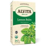 Lemon Balm Tea Organic, 24 Tea Bags, Alvita Tea