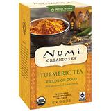 Organic Turmeric Tea, Fields of Gold, 12 Tea Bags, Numi Tea