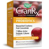 CranRx Cranberry Women's Care with Probiotics, 60 Vegetarian Capsules, Nature's Way
