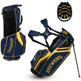 WinCraft Milwaukee Brewers Caddie Carry Hybrid Golf Bag