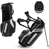 WinCraft Las Vegas Raiders Caddie Carry Hybrid Golf Bag