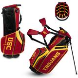 WinCraft USC Trojans Caddie Carry Hybrid Golf Bag