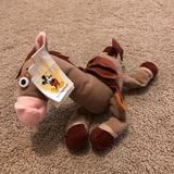 Disney Toys | Nwt Bullseye Stuffed Animal | Color: Brown/Tan | Size: Small