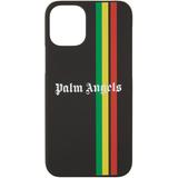 Stripe Iphone 12 Mini Case - Black - Palm Angels Cases