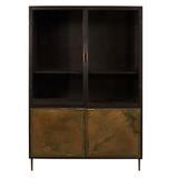 Accentrics Home Patina Metal Bar Cabinet - Home Meridian D330-006