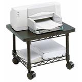SAFCO 5206BL Underdesk Printer/Fax Stand,Black