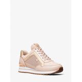 Michael Kors Maddy Mixed-Media Trainer Pink 5
