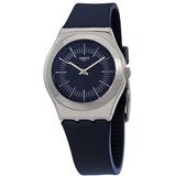 Palissade Quartz Blue Dial Unisex Watch - Blue - Swatch Watches