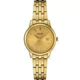 Seiko Women's Essential Champagne Dial Watch - SUR444, Size: Small, Gold