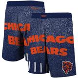 Men's Mitchell & Ness Navy Chicago Bears Jumbotron Shorts