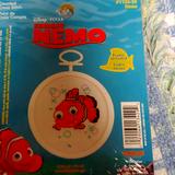 Disney Other | Bn Finding Nemo Counted Cross Stitch Ornament Kit | Color: Orange/White | Size: Small Hanging Ornament