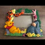 Disney Accents | Disney Winnie The Pooh,Piglet,Tigger Picture Frame | Color: Blue/Pink | Size: Os