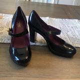 Coach Shoes | Coach 6.5 Patent Leather Mary Janes Platform Heels | Color: Black | Size: 6.5