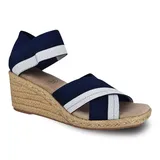 Impo Nayeli Women's Espadrille Wedge Sandals, Size: 6.5, Blue