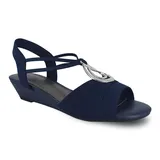 Impo Resida Women's Wedge Sandals, Size: 6.5, Brt Blue