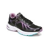 Ryka Women's Walking Shoes BLK/PURPLE - Black & Purple Infinite Plus 2 Leather Walking Shoe - Women